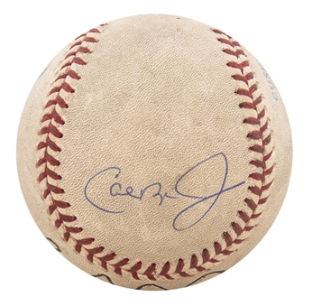 1994 Cal Ripken Jr. Career Game 2000 Game Used and Signed OAL Baseball Used on 5/20/94 (Ripken LOA) 